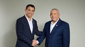 גדי איזנקוט ושאול מרידור, צילום: יחצ